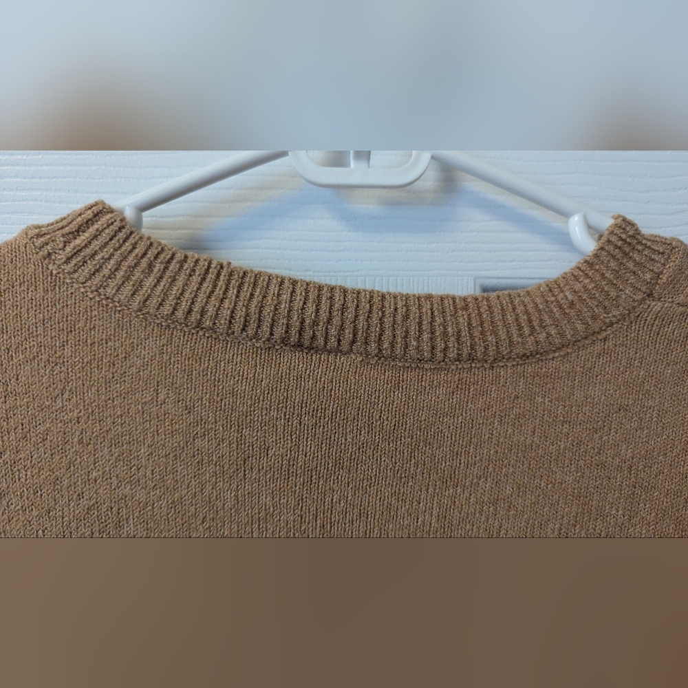 Lou & Grey Loft Size XL Women's Chillout Sweater Camel Color - Picture 9 of 12